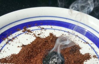 Er zündet Kaffee in seinem Garten an: Wenn du siehst, warum, machst du das heute Abend auch!